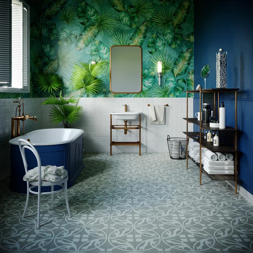 Кварцвиниловая плитка "Invictus" Victorian Deco Smoke (229*229*2,5мм) — купить в Чите