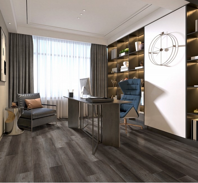 SPC ламинат "CronaFloor" Wood 4V Дуб Джакарта (1200*180*4 мм) — купить в Чите