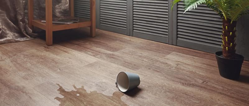 Кварцвиниловая плитка "Aquafloor" AF6033 Glue (1219,2*177,8*2 мм) — купить в Чите