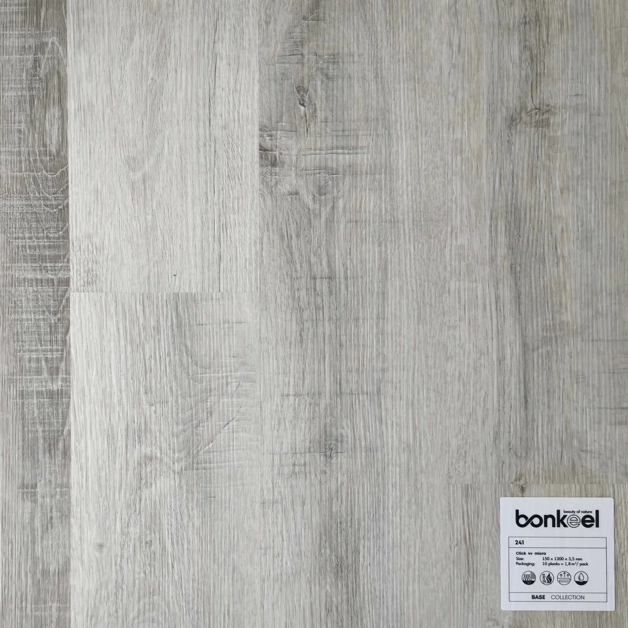 Плитка ПВХ "Bonkeel" Base New 241 (1220*150*3,5 мм) — купить в Чите