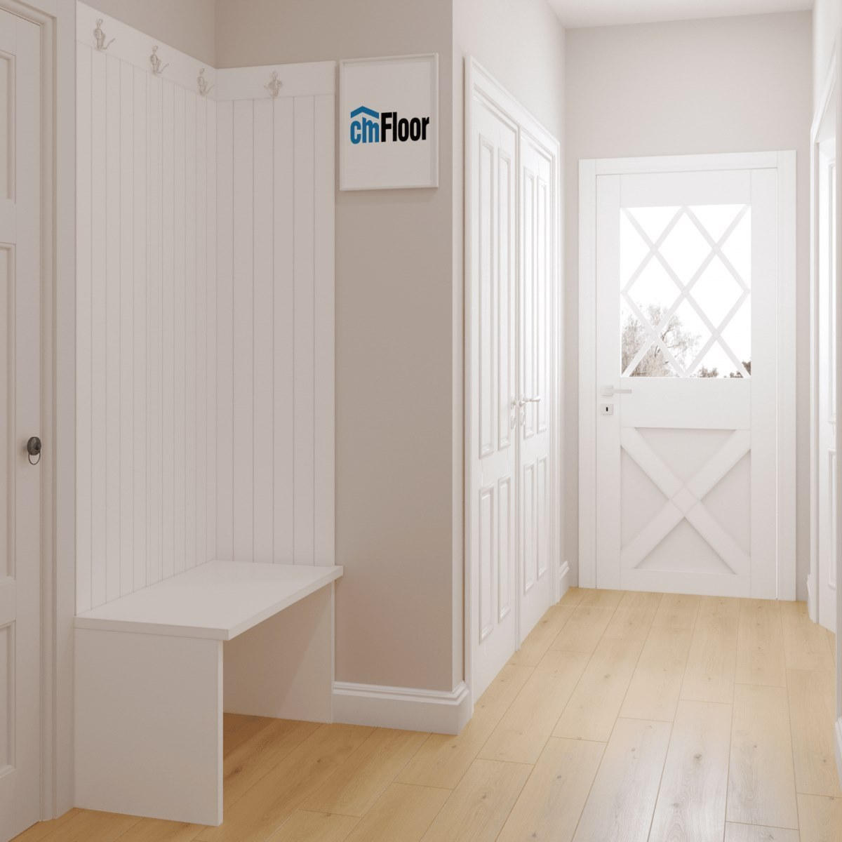 Виниловое напольное покрытие ScandiWood 09 Дуб Орегон (180*1220*5 мм) — купить в Чите