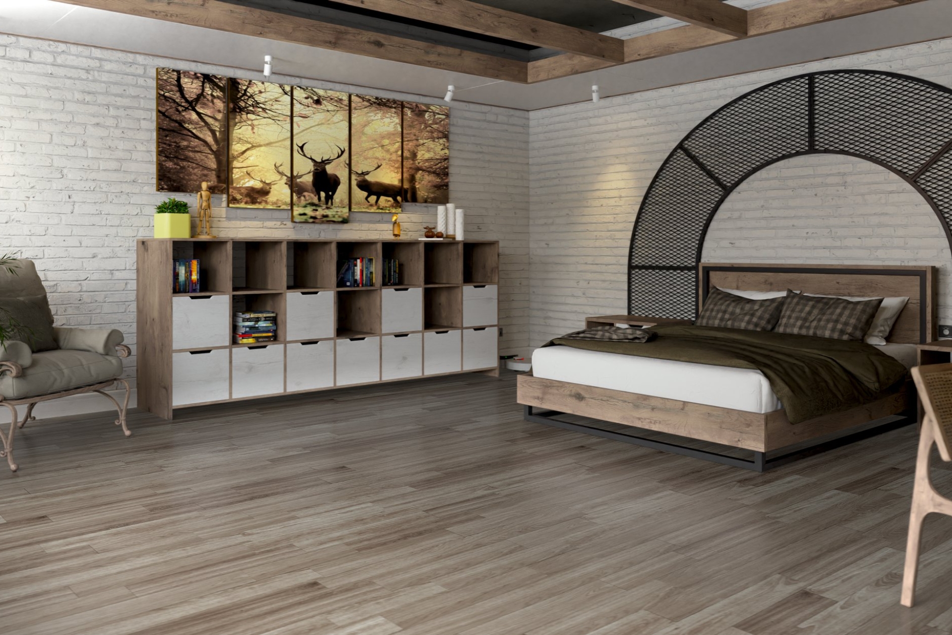 Инженерный паркет «Damy Floor» Скандинавский (укладка палуба) — купить в Чите