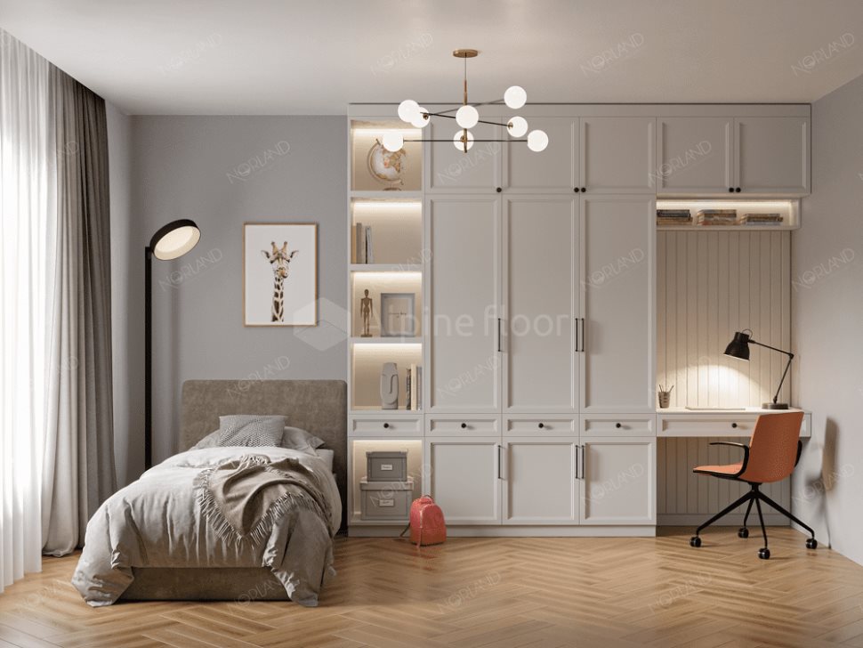 Кварцвиниловая плитка "Norland" Varig (590*118*2 мм) — купить в Чите