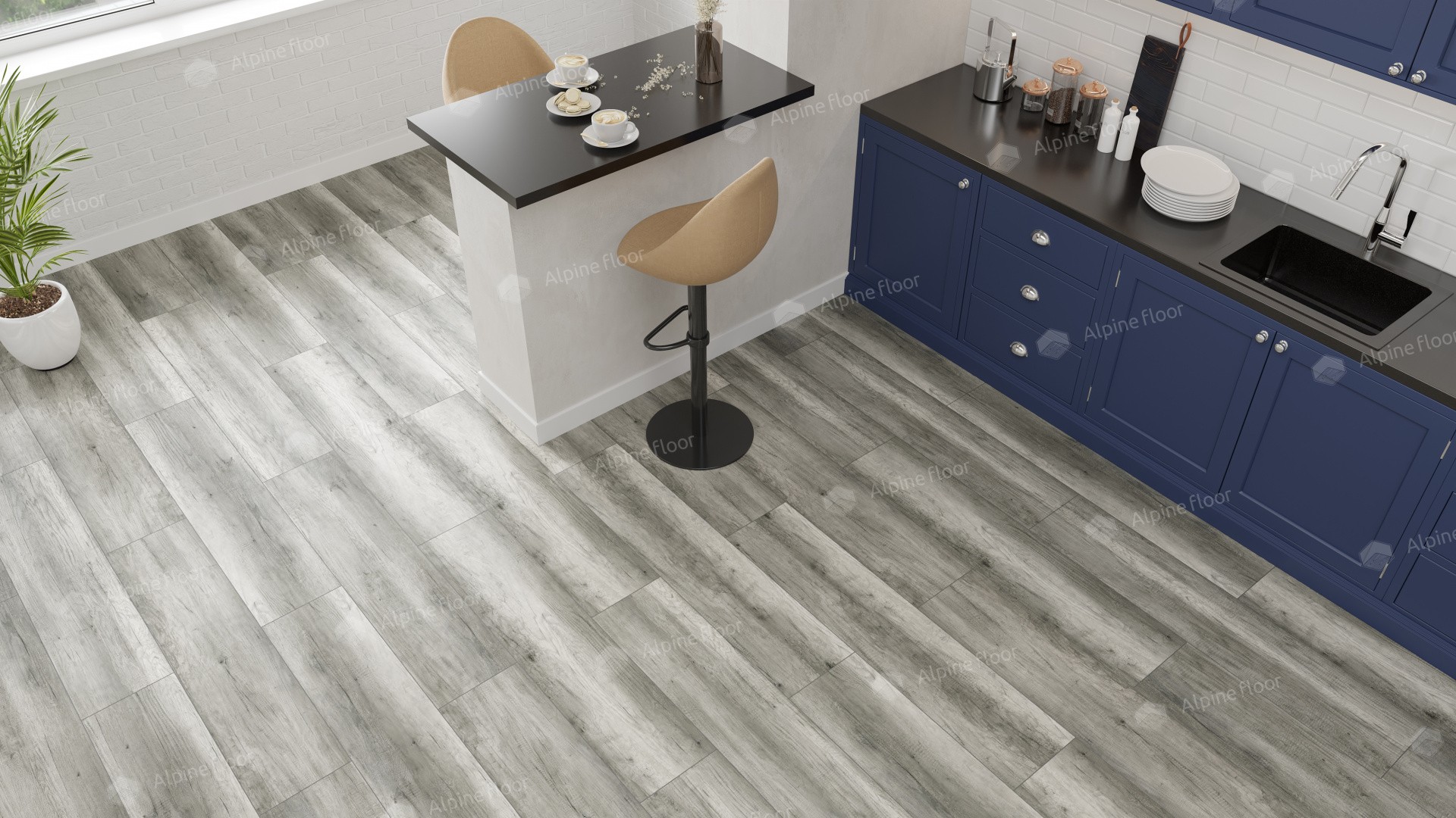 Ламинат "Alpine Floor" Дуб Тахо (1285*280*8 мм) — купить в Чите