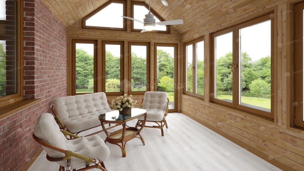 Виниловый ламинат "Alpine Floor" Classic Light MC Дуб Выбеленный (1220*183*3,5 мм) — купить в Чите