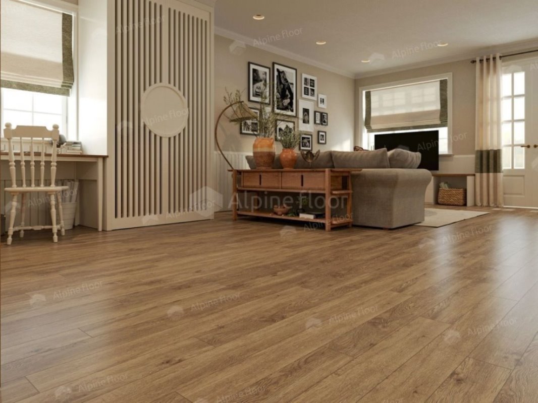 SPC Ламинат "Alpine Floor" Grand Sequoia Village Макадамия (1220*125*4 мм) — купить в Чите