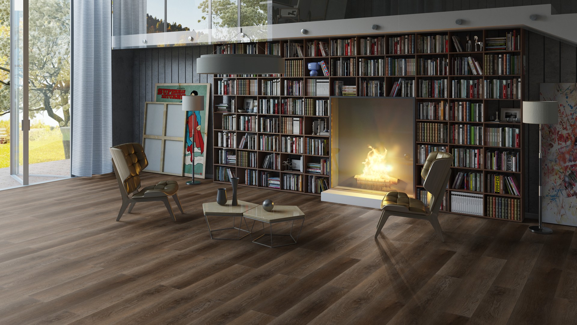 SPC ламинат "Tarkett" Deep House Rachel (1400*225*4,6 мм) — купить в Чите