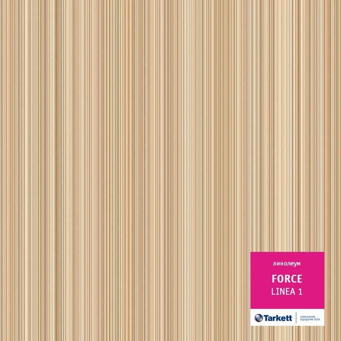 Линолеум полукоммерческий "Tarkett" Force Linea 1 (4м) — купить в Чите