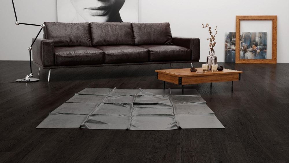 Ламинат "Camsan" Platinum Дуб Антрацит (1380*190*10 мм) — купить в Чите