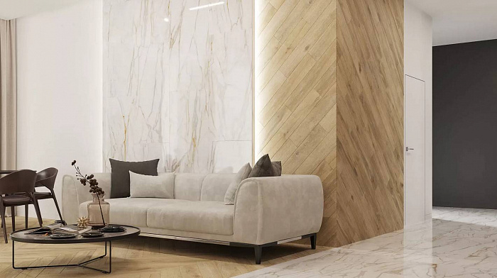 Керамогранит "Estima" Supreme Ferrum (1200*600 мм) Белый — купить в Чите