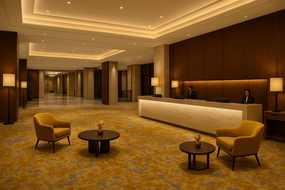 Ковролин Haima «Wilkins» Sahara 1000 Yellow 05 (3,66 м) — купить в Чите