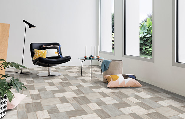 Линолеум полукоммерческий "IVC" Greenline Landscape 532 (4м) — купить в Чите