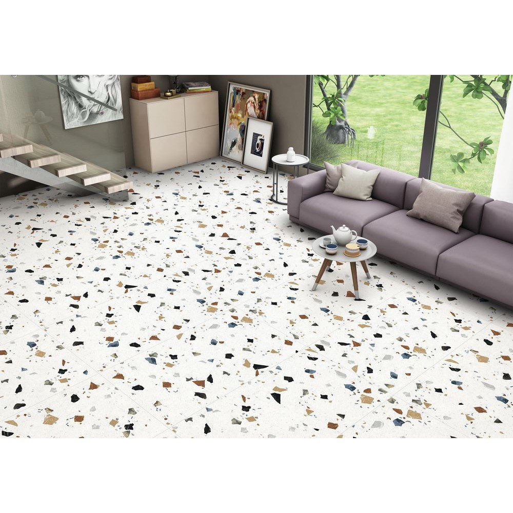 Керамогранит "Ennface" 600*1200 Frammenti Матовый Белый — купить в Чите