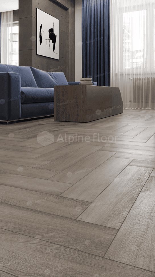 Виниловый ламинат "Alpine Floor" Parquet Light Дуб Исида (600*125*4 мм) — купить в Чите
