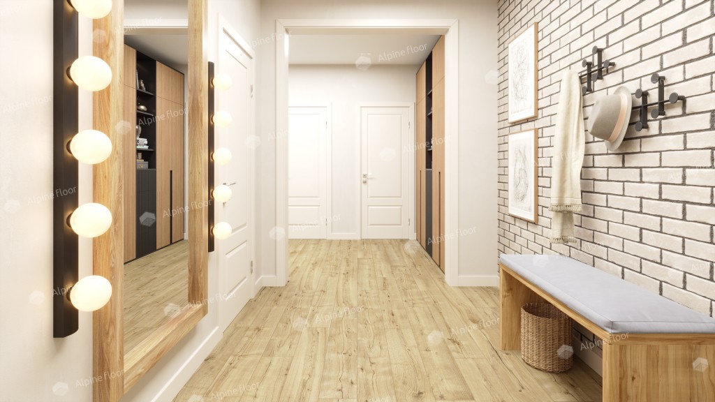 Ламинат "Alpine Floor" Дуб Эмпуриабрава (1285*192*8 мм) — купить в Чите