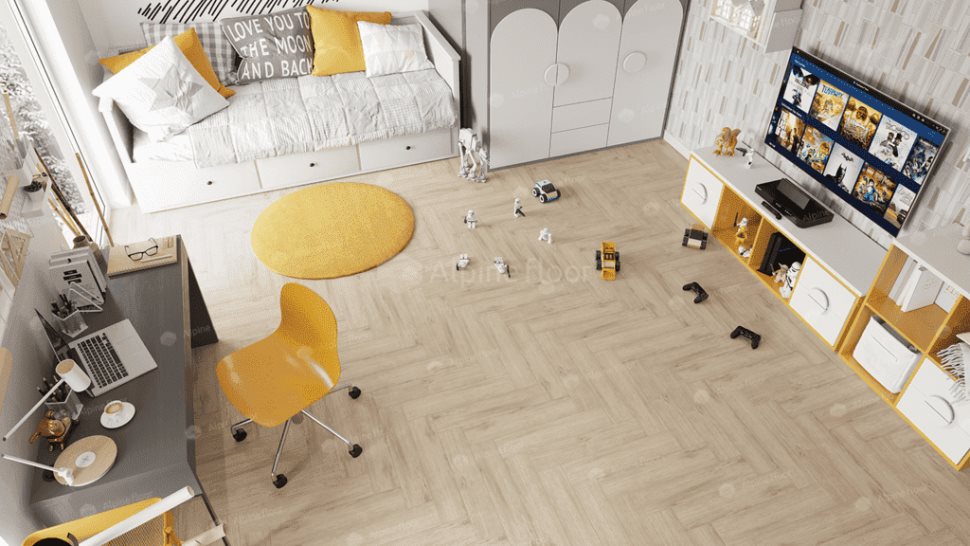 Виниловый ламинат "Alpine Floor" Parquet Light Дуб Медия (600*125*4 мм) — купить в Чите