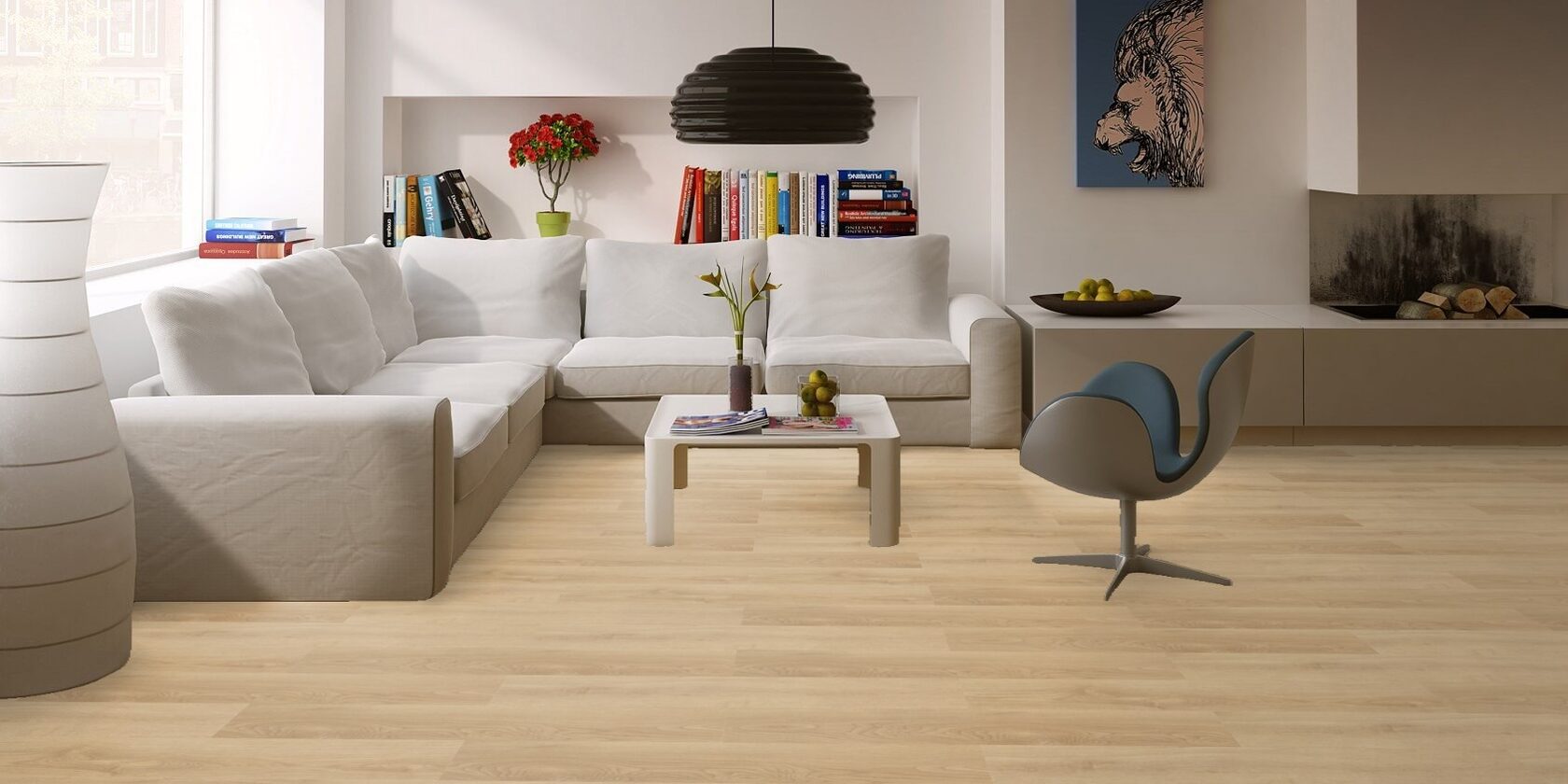 Клеевая плитка для коммерческих помещений "Bonkeel" Eruption (914,4*152,4*2,1мм) — купить в Чите