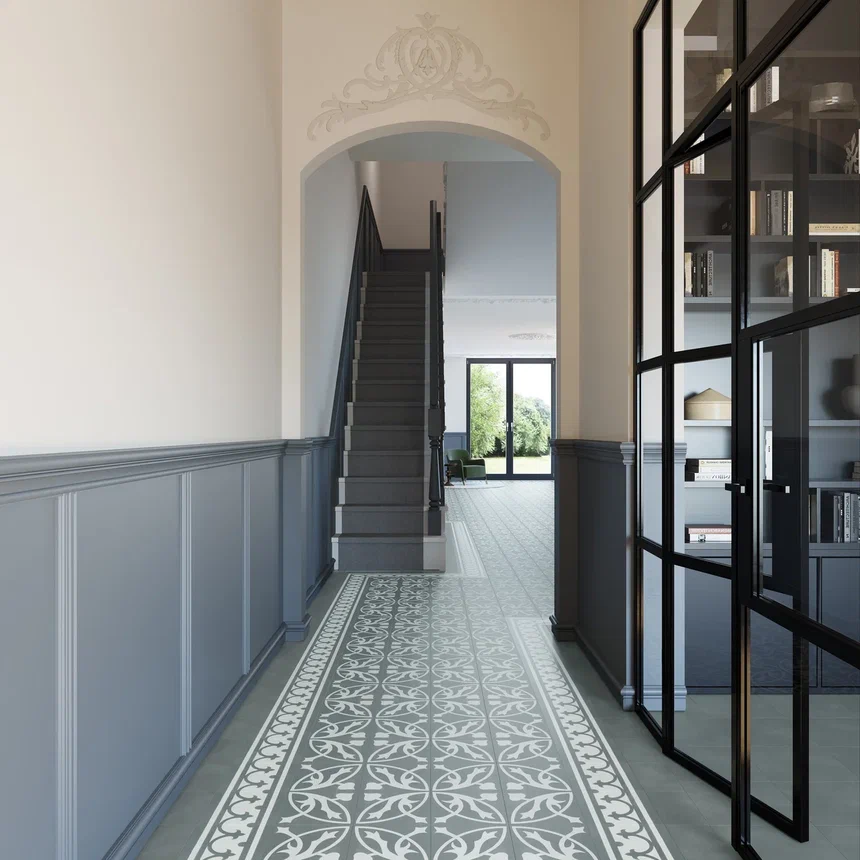 Кварцвиниловая плитка "Invictus" Victorian Deco Smoke (229*229*2,5мм) — купить в Чите