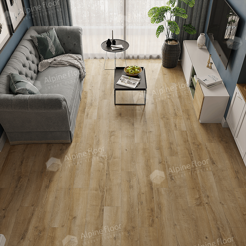 Ламинат "Alpine Floor" Дуб Бирмингем (1285*192*8 мм) — купить в Чите