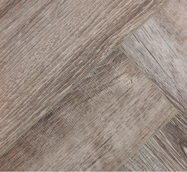 Виниловый ламинат SPC "Cronafloor" Herringbone Дуб Тулон (640*128*4,5 мм) — купить в Чите