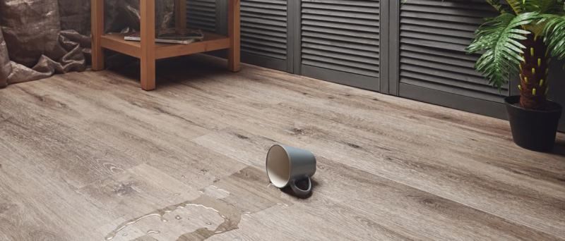 Кварцвиниловая плитка "Aquafloor" AF6041 Glue (1219,2*177,8*2 мм) — купить в Чите