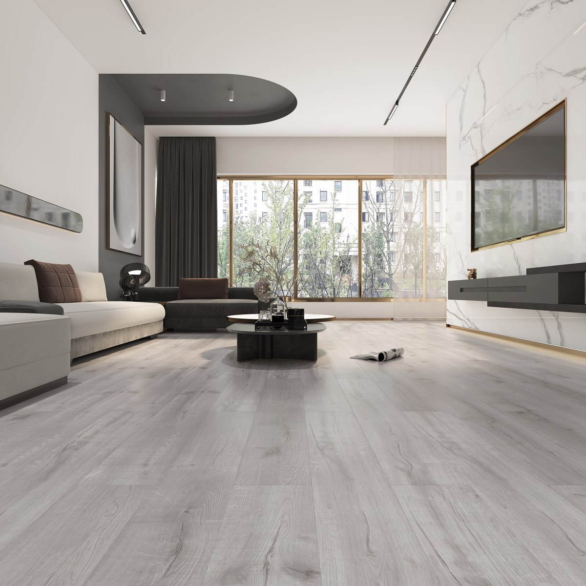 SPC ламинат "OneFloor" ЕСО 5050 (4V фаска) (1220*184*4 мм) — купить в Чите