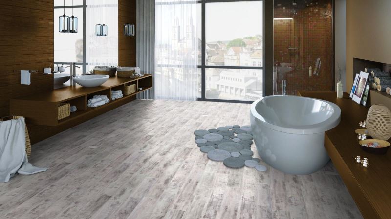 Виниловая плитка "Tarkett" New Age Misty (914,4*101,6*2,1 мм) — купить в Чите