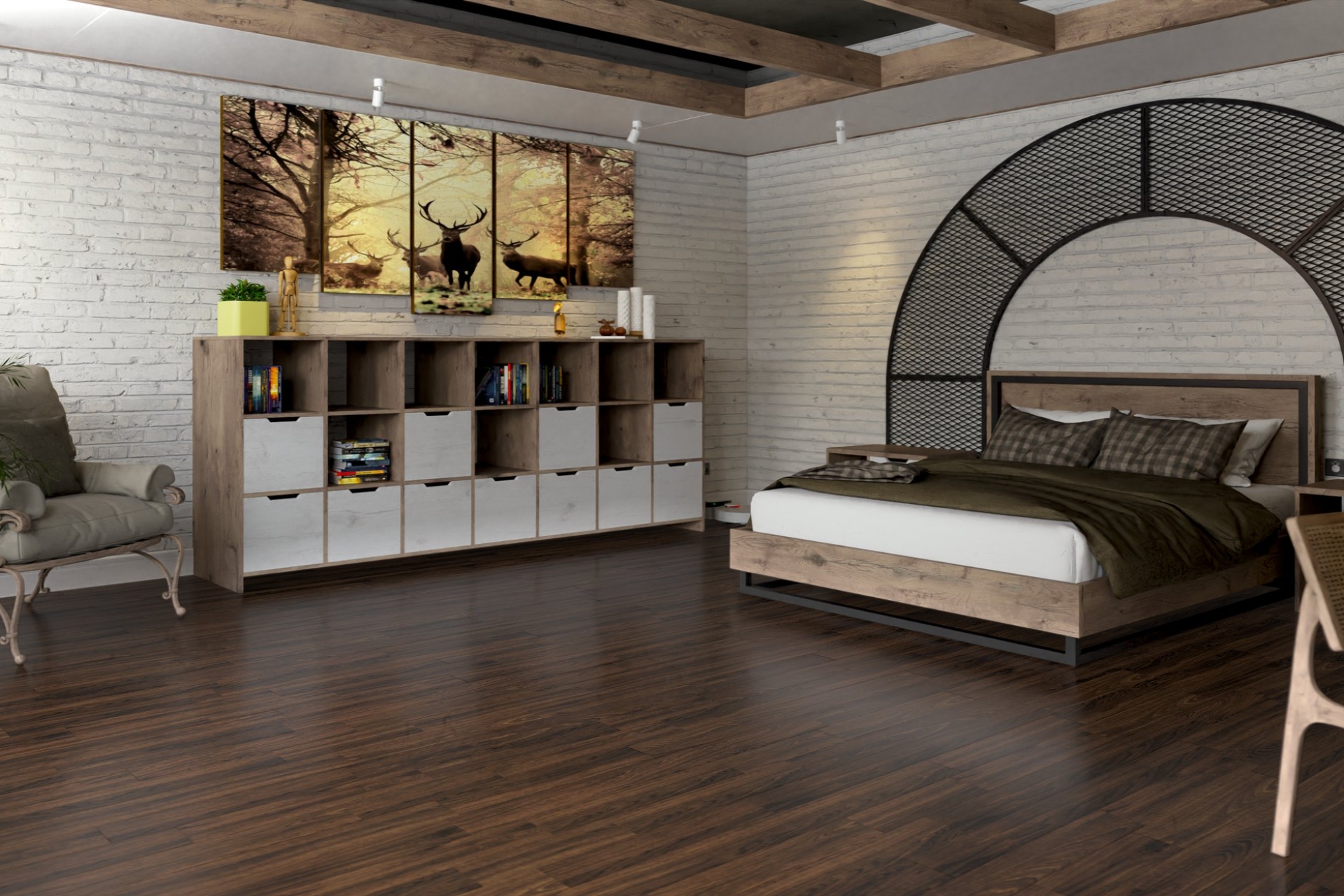 Инженерный паркет «Damy Floor» Каштановый — купить в Чите