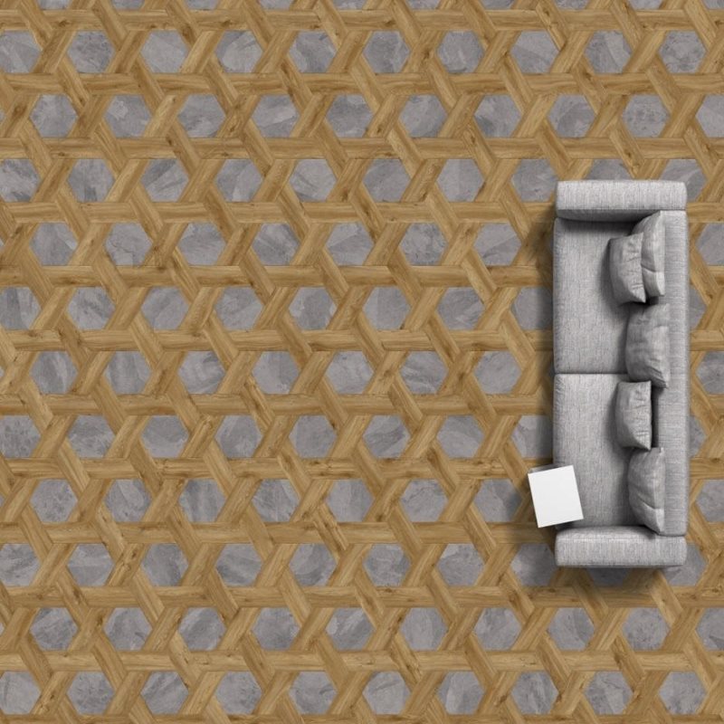 Виниловая плитка Wicker 268 (453*196*2,5 мм) — купить в Чите