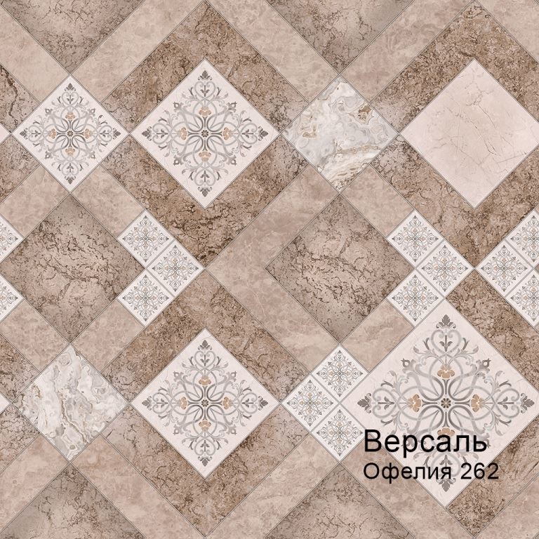 Линолеум бытовой "Комитекс" Версаль Офелия 262 (3,5м) — купить в Чите
