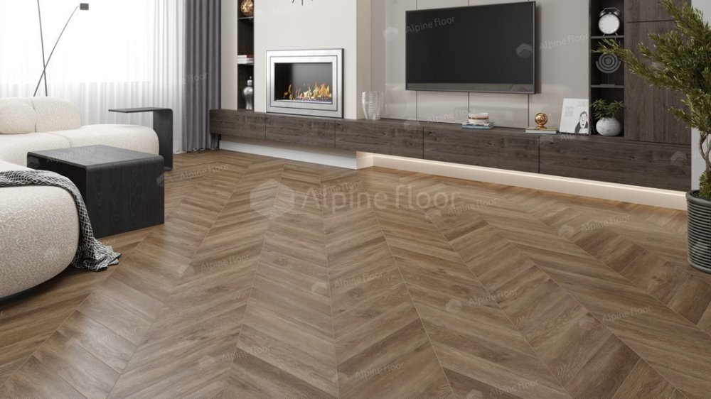 LVT плитка "Alpine Floor" Макадамия (555*127*2,5 мм) — купить в Чите