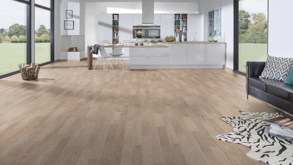 Ламинат "Kronospan" Forte Classic Дуб Льняной 4283 (1285*192*8 мм) — купить в Чите