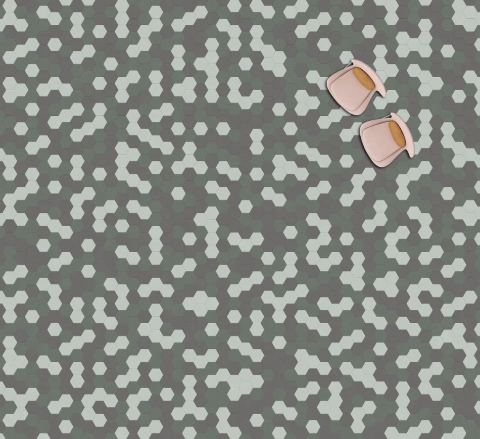 Виниловая плитка "Moduleo" Moods Hexagon 344 (226,32*196*2,5 мм) — купить в Чите