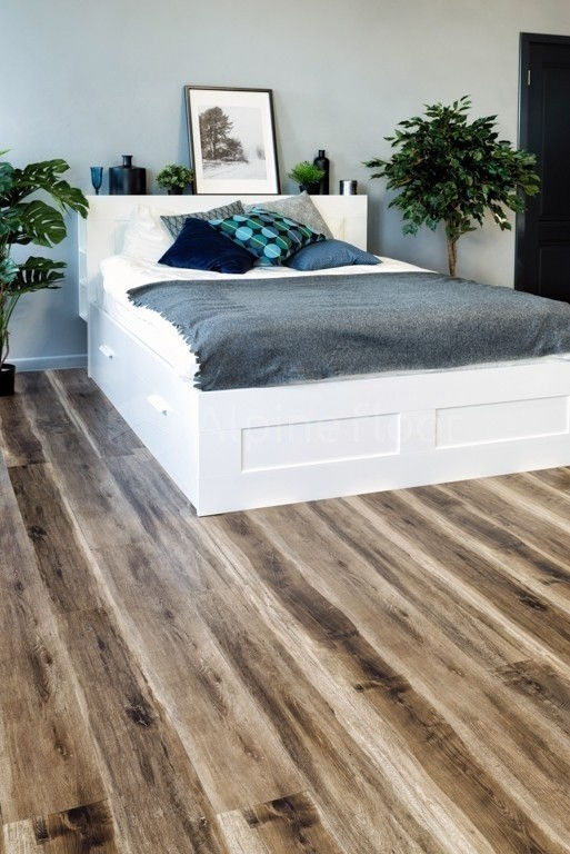 Кварцвиниловая плитка "Alpine Floor" Орех Светлый (1219*184*3мм) — купить в Чите