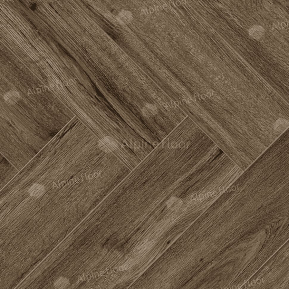 Ламинат "Alpine Floor" Herringbone 12 PRO Дуб Бордо (606*101*12 мм) — купить в Чите