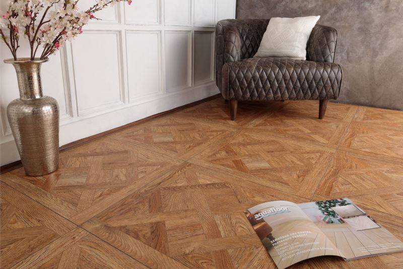 Замковая ПВХ плитка "Aquafloor" AF7004VS (600*600*7 мм) — купить в Чите