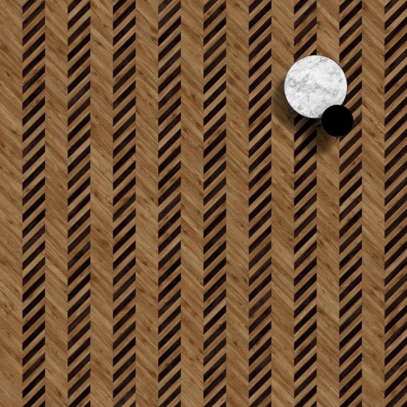 Виниловая плитка Chevron 419 (522,67*92,4*2,5 мм) — купить в Чите