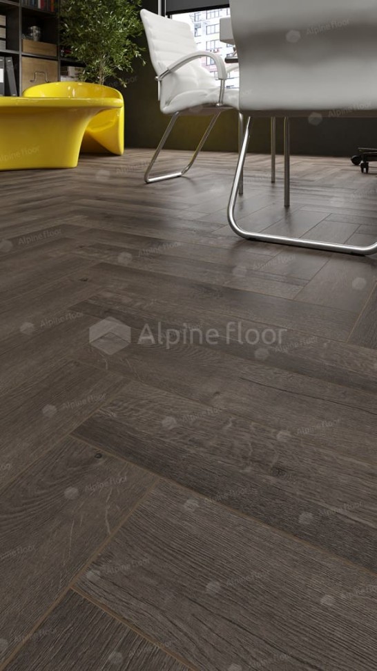 Виниловая плитка "Alpine Floor" Parquet LVT Дуб Антарес (590*118*2,5 мм) — купить в Чите