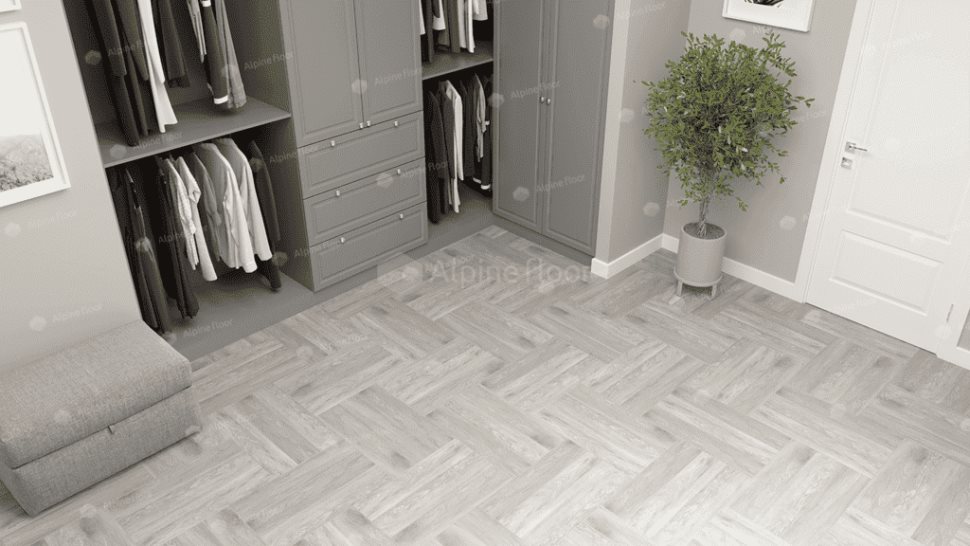 Виниловый ламинат "Alpine Floor" Parquet Light Дуб Полис (600*125*4 мм) — купить в Чите