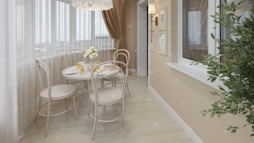 Виниловый ламинат "Alpine Floor" Grand Sequoia Гиперион (1220*183*4 мм) — купить в Чите