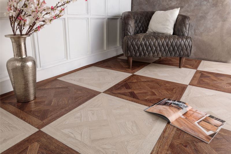 Замковая ПВХ плитка "Aquafloor" AF7001VS (600*600*7 мм) — купить в Чите