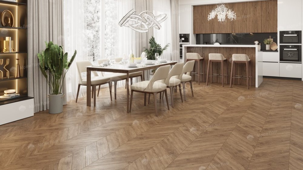 LVT плитка "Alpine Floor" Гевуина (555*127*2,5 мм) — купить в Чите