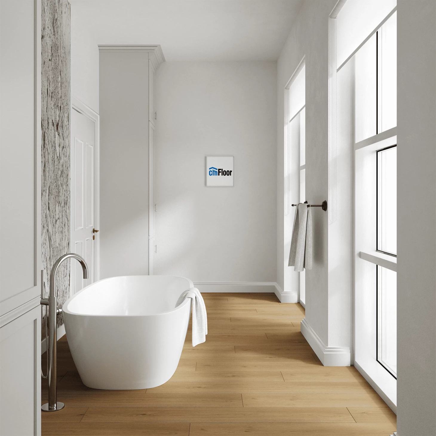 SPC плитка для пола Дуб Классика (1220*180*4 мм) — купить в Чите