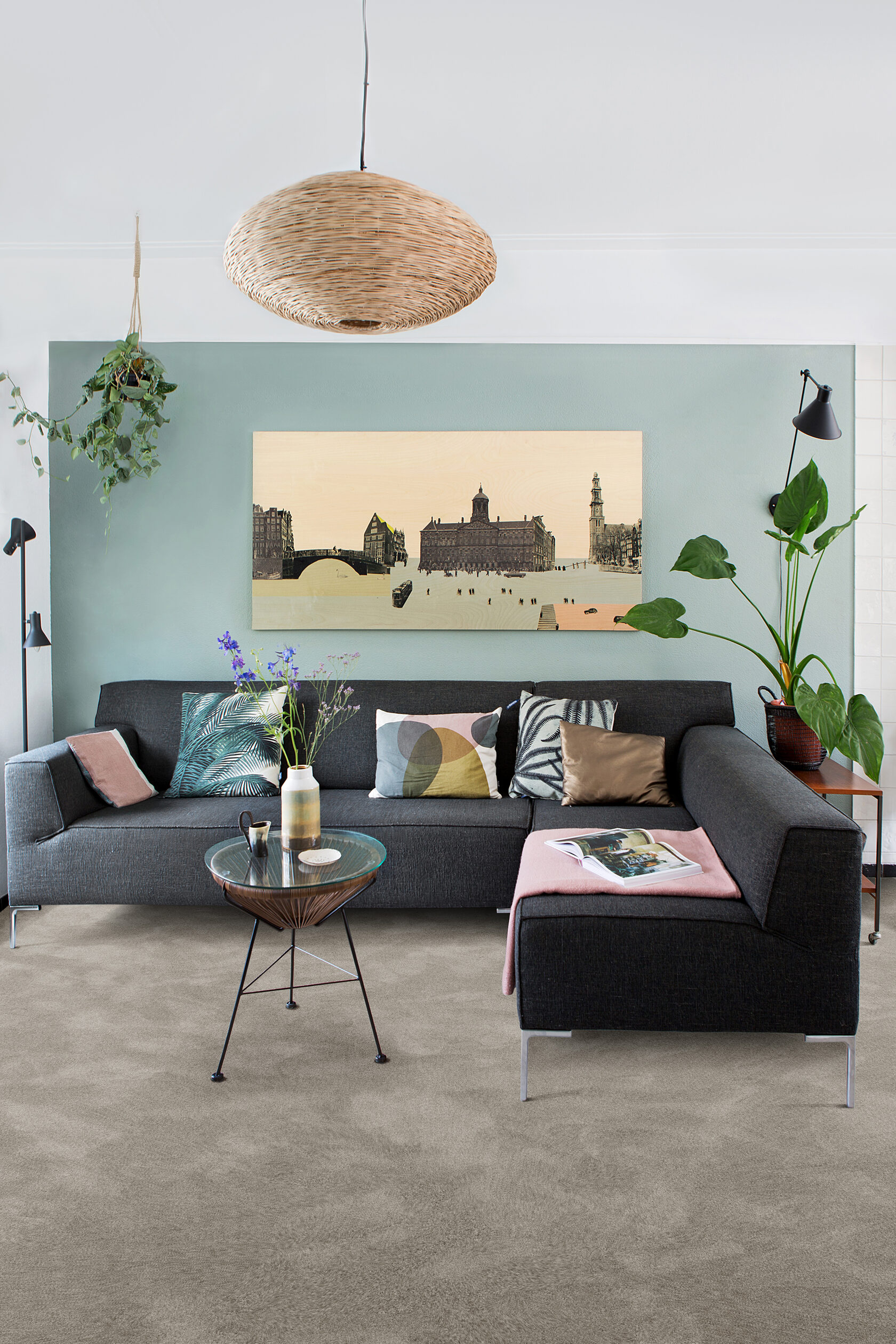 Ковровое покрытие "Bonkeel" Brooklyn Plain 39 (ширина 4м) — купить в Чите