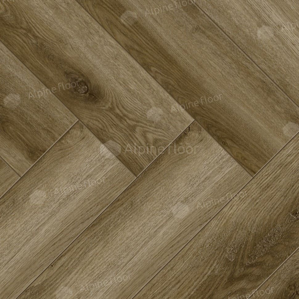 Ламинат "Alpine Floor" Herringbone Дуб Марсель (606*101*8 мм) — купить в Чите