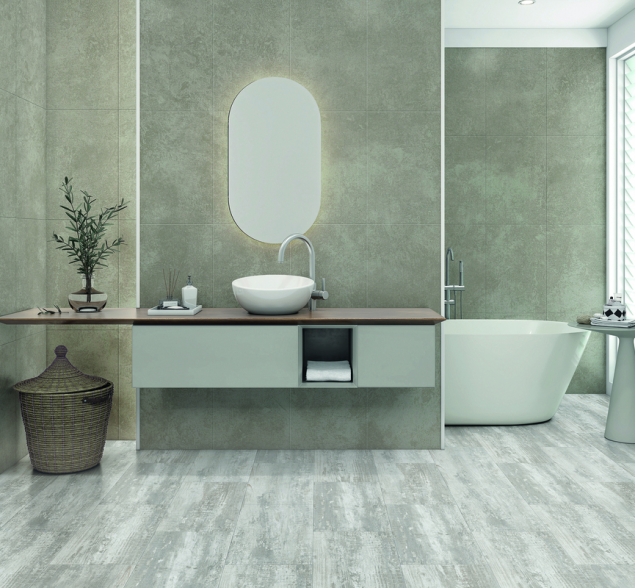 SPC ламинат "CronaFloor" Stone 4V Дублин (600*300*4 мм) — купить в Чите