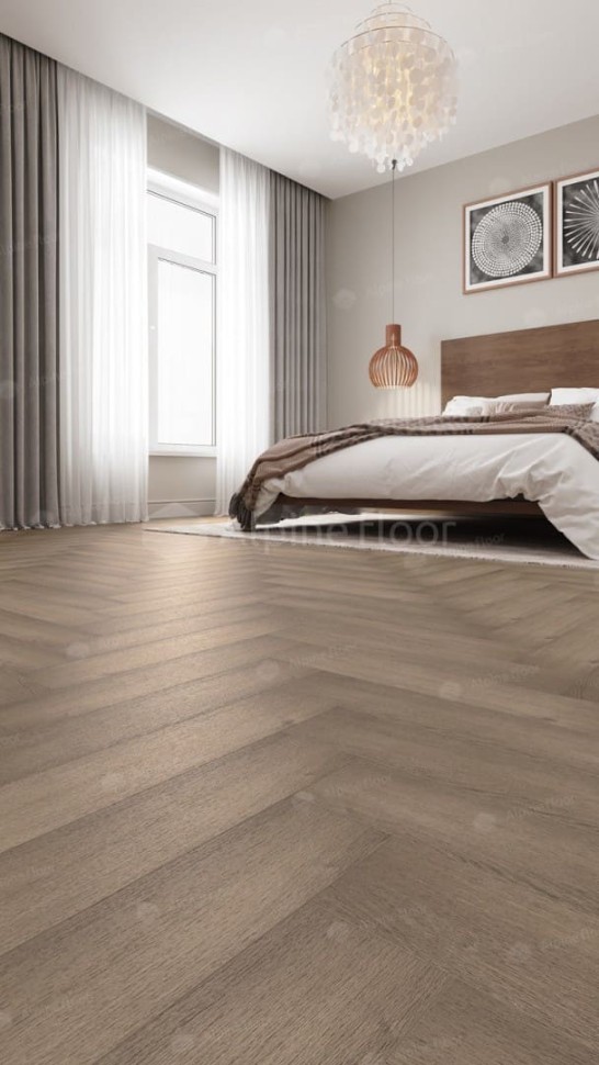 Виниловая плитка "Alpine Floor" Parquet LVT Дуб Насыщенный (590*118*2,5 мм) — купить в Чите