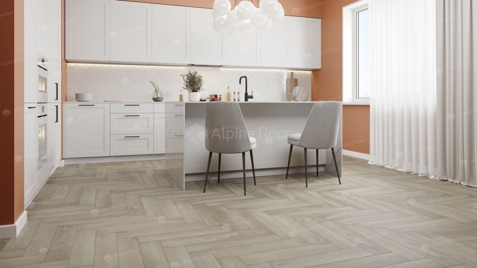 Виниловая плитка "Alpine Floor" Parquet LVT Дуб Фантазия (590*118*2,5 мм) — купить в Чите