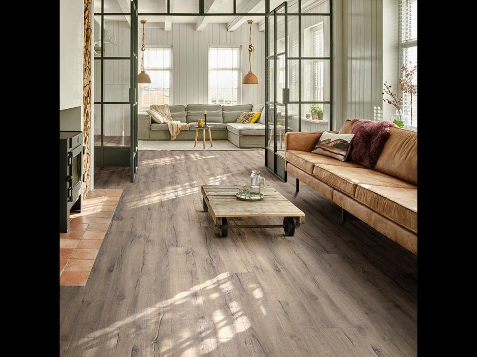 Замковая ПВХ плитка Highland Oak 869 (1251*189*5 мм) — купить в Чите