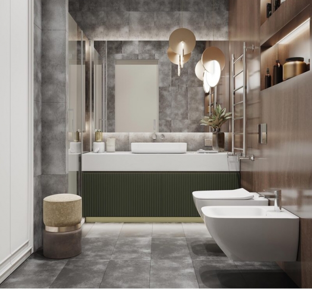 SPC ламинат "CronaFloor" Stone 4V Торнадо Дымчатый (600*300*4 мм) — купить в Чите